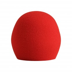 A 58WS-RED czerwona osłona przeciwwietrzna Shure